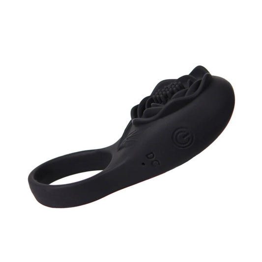 Camtoyz Vibrating Ring Doku - Black CT-JAP-1061