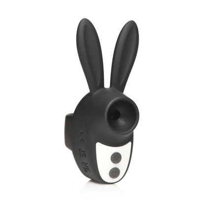 \"Sucky Bunny Clit Stimulator - Black INM-AH465-BLK\"