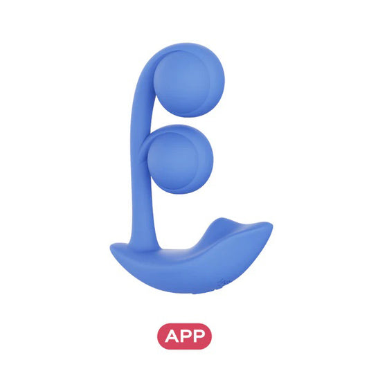 Melody Wearable Dual Vibrator - Blue H-WE-22-984BLU