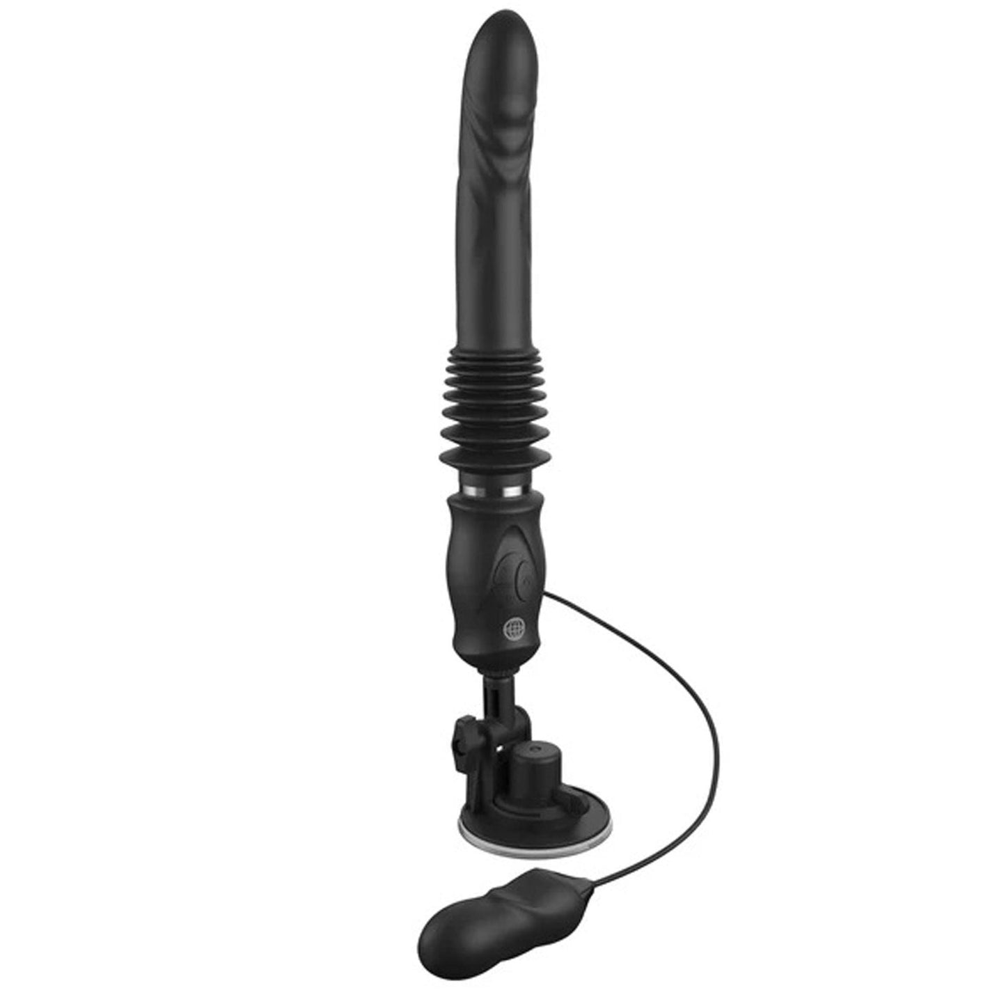 \"Fetish Fantasy Series Ultimate Silicone Thruster - Balck PD4563-23\"