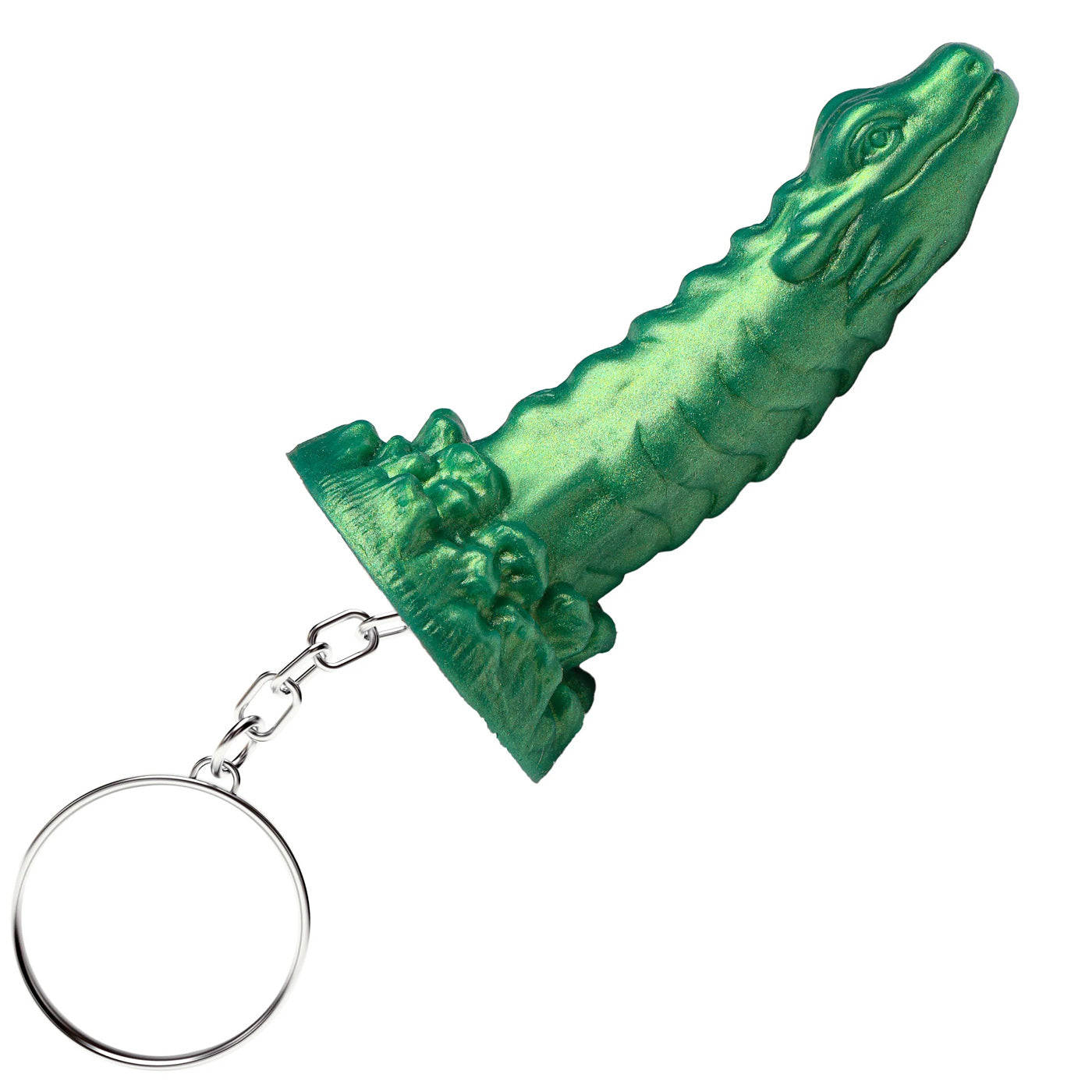 \"Cockness Monster Keychain - Green CC-AH428\"