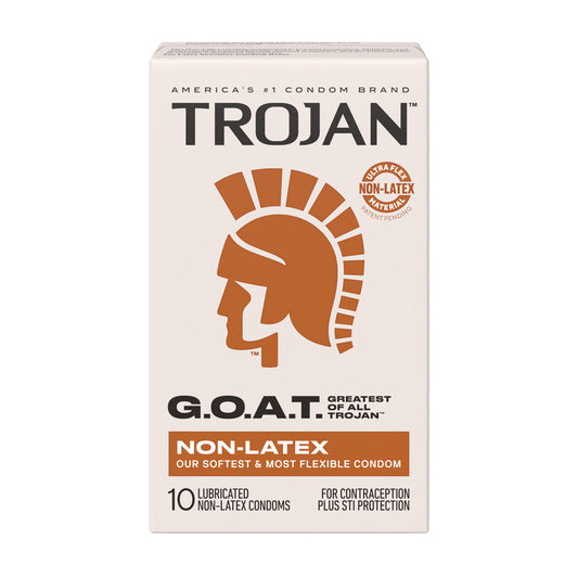Trojan Goat Non-Latex Condoms 10 Pack TJ80014