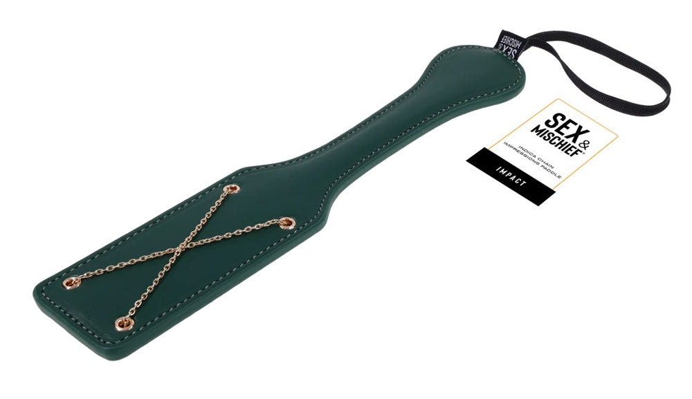 Indica Chain Impressions Paddle - Green SS10225