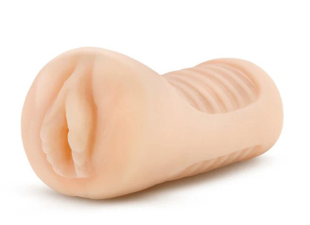 Enlust Georgia Male Masturbator With Bullet Vibrator - Beige BL-72623