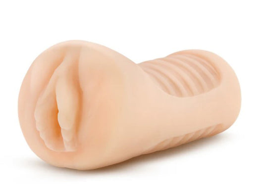 Enlust Georgia Male Masturbator With Bullet Vibrator - Beige BL-72623