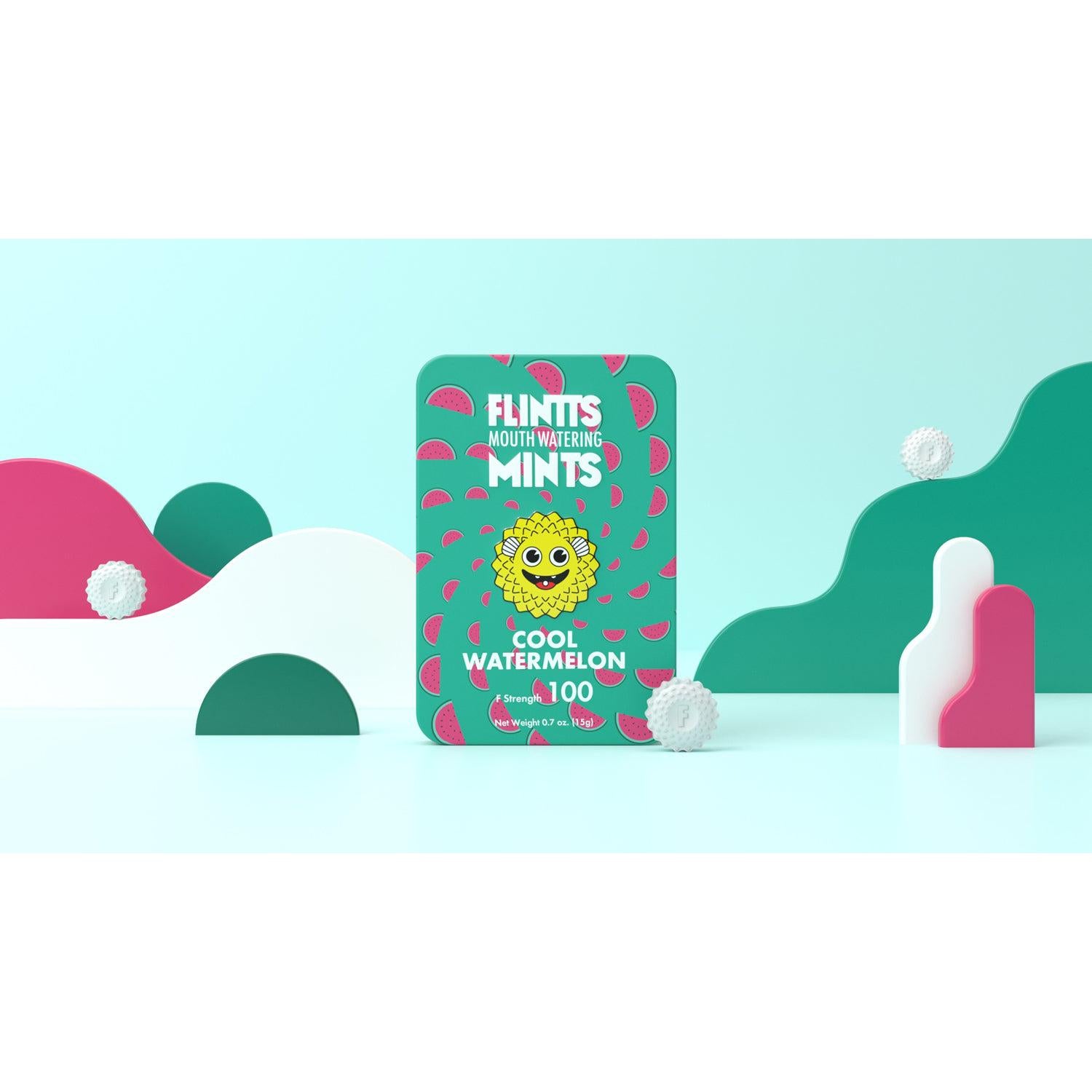 Flintts Mouth Mints Cool Watermelon - F-Strength 100