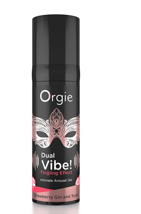 Dual Vibe Gin and Tonic Strawberry Kissable Liquid Vibrator 15ml CC-OG-17595