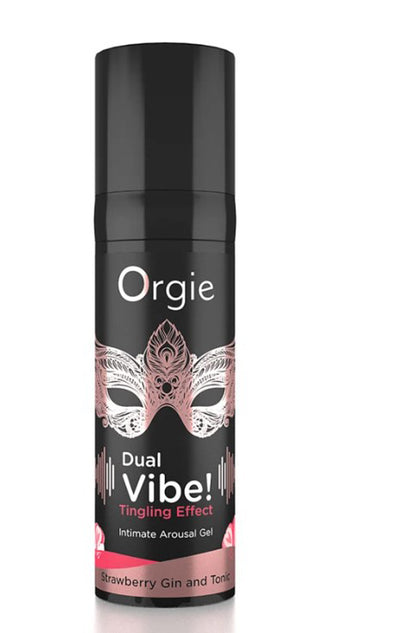 Dual Vibe Gin and Tonic Strawberry Kissable Liquid Vibrator 15ml CC-OG-17595
