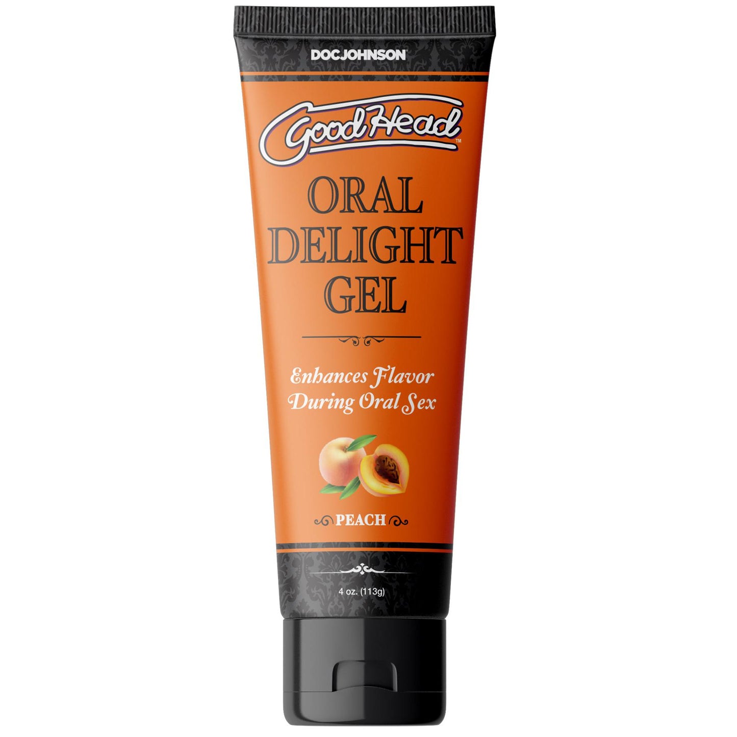 \"Goodhead - Oral Delight Gel - Peach - 4 Oz. DJ1361-09-BU\"