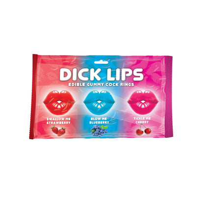 Dick Lips Edible Gummy Cock Rings HTP2987