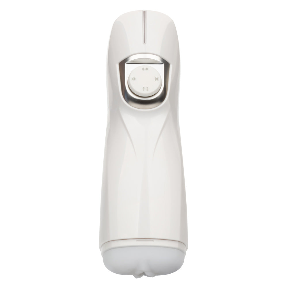 \"Optimum Power Lifelike Pulsar Stroker - White SE0858573\"