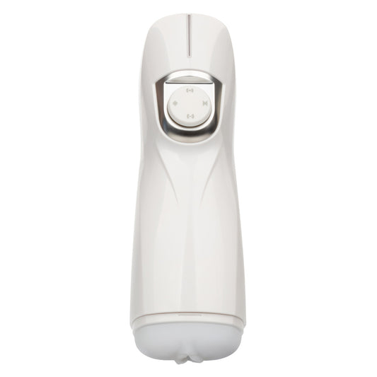 \"Optimum Power Lifelike Pulsar Stroker - White SE0858573\"