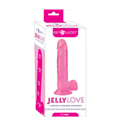 Jelly Love 9 Dildo - Pink VB-GL-4431