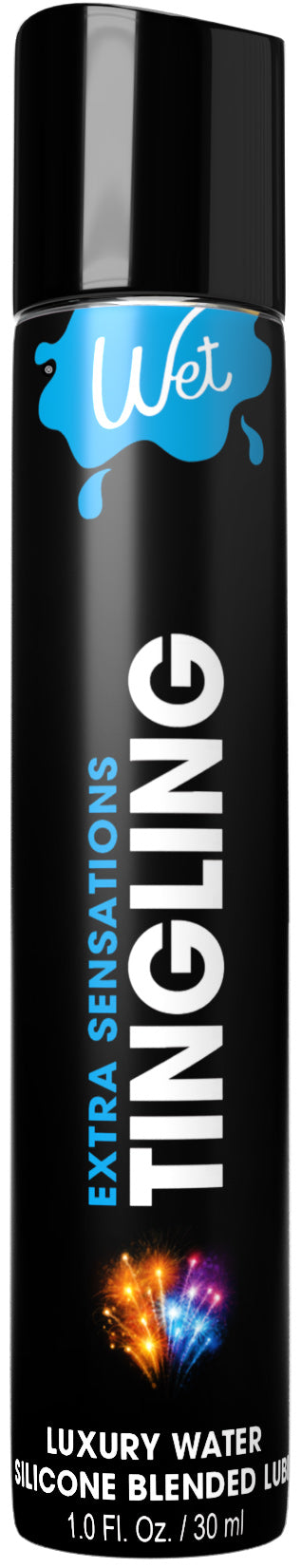 Wet Extra Sensations Tingling Water/silicone Blend Based Lubricant 1 Oz
