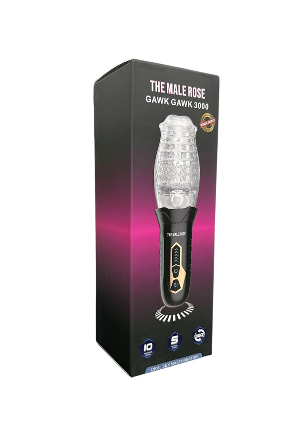 The Male Rose Original Gawk Gawk 3000 Vibrating Rotating Masturbator