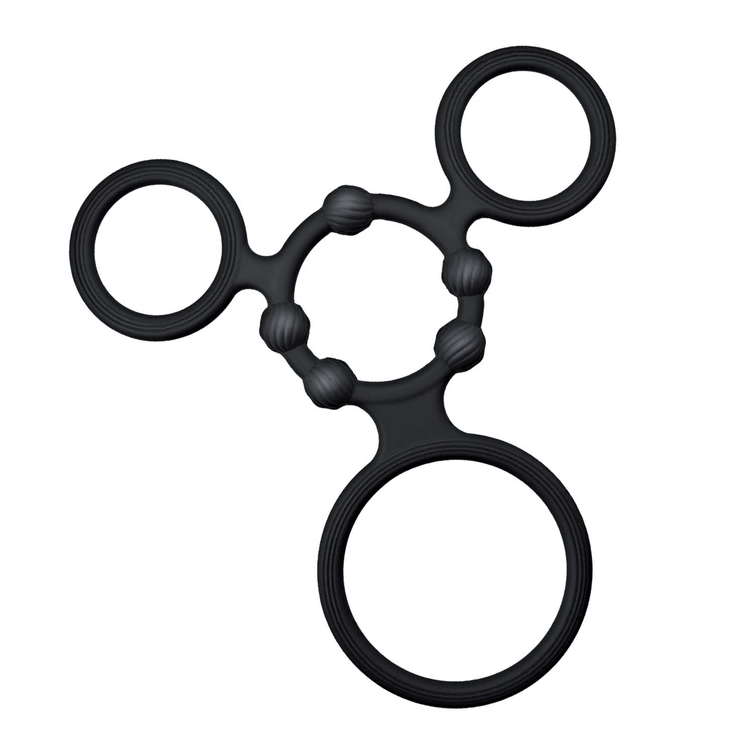 Enhancer Quad Cockring - Black NW3288-1