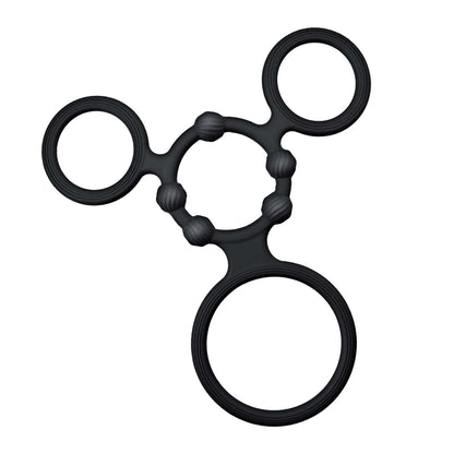 Enhancer Quad Cockring - Black NW3288-1