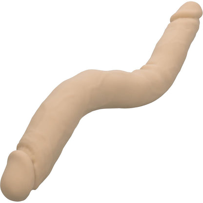 Silicone Studs Bend and Hold Dual Dong 16 Inch - Ivory SE0256103