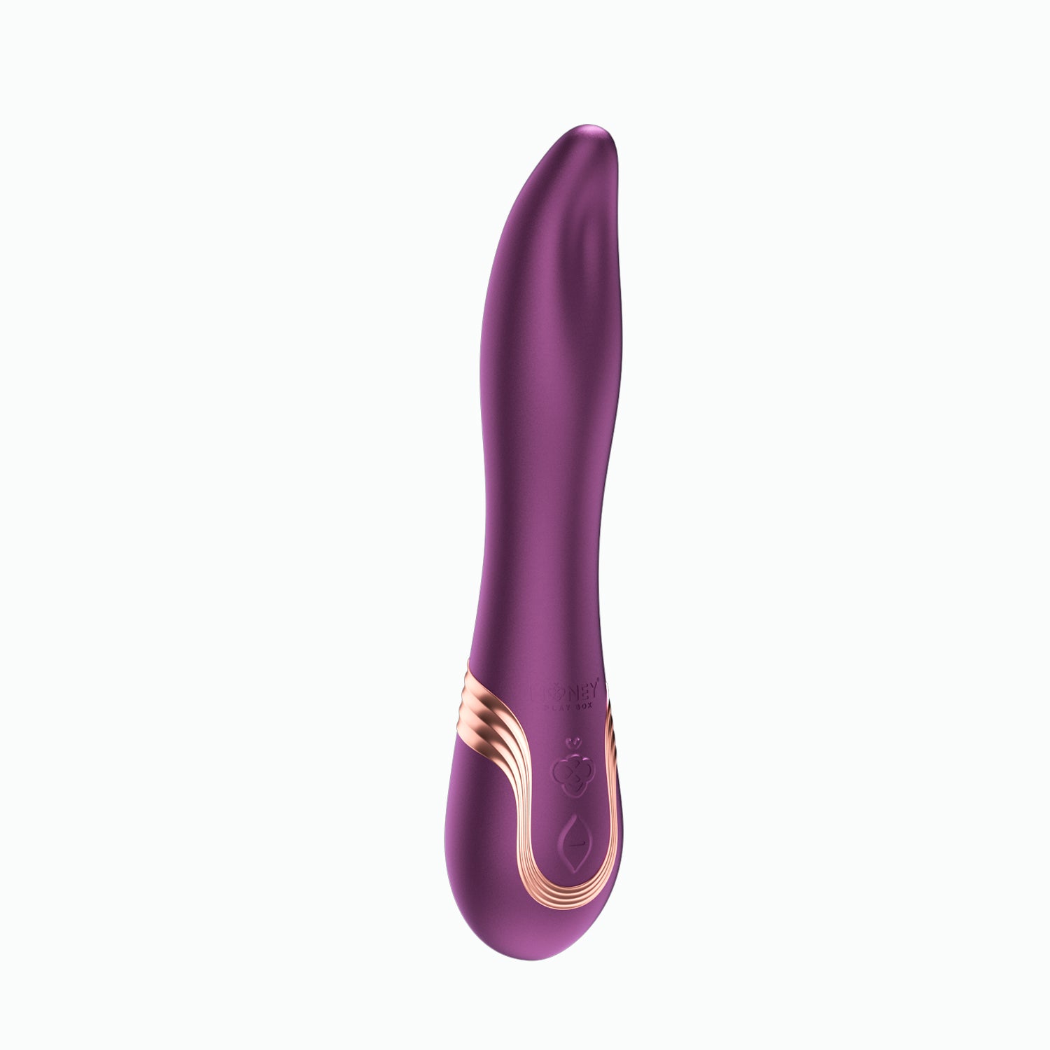 \"Fling - App Controlled Oral Licking Vibrator - Purple H-VS-22-948PU\"