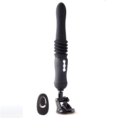 Max Silicone Thrusting Portable Love Machine - Black MTLM15102-BLK