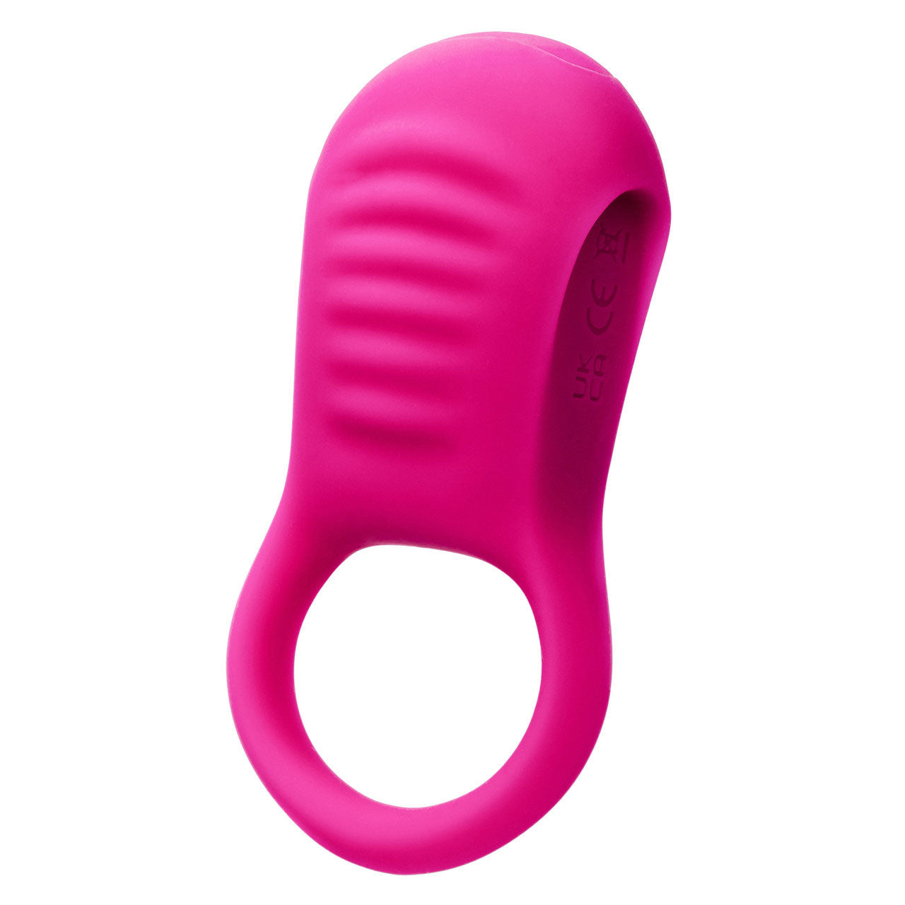 Basic Essentials Rechargeable Ridge Rider Ring - Pink SE1738303