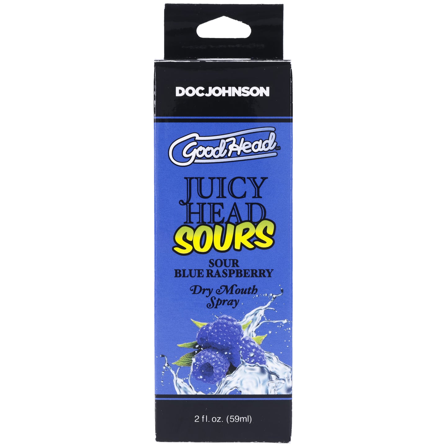 Goodhead - Juicy Head - Dry Mouth Spray - Sour Blue Raspberry - 2 Oz