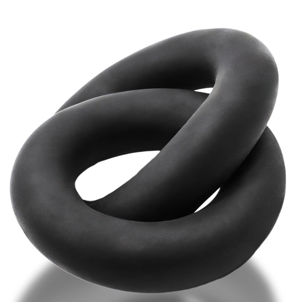 Shackle Double Link'd Cock/ball Rings - Black OX-104-NGT