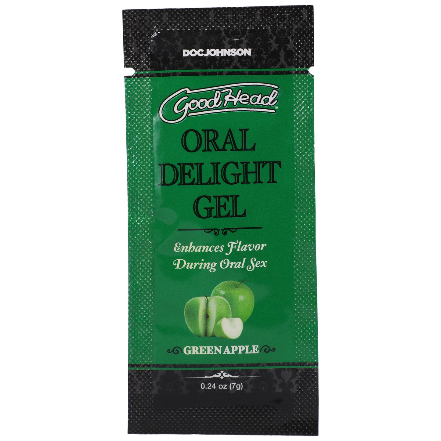 \"Goodhead - Oral Delight Gel - Green Apple - 0.24 Oz DJ1387-36-BU\"