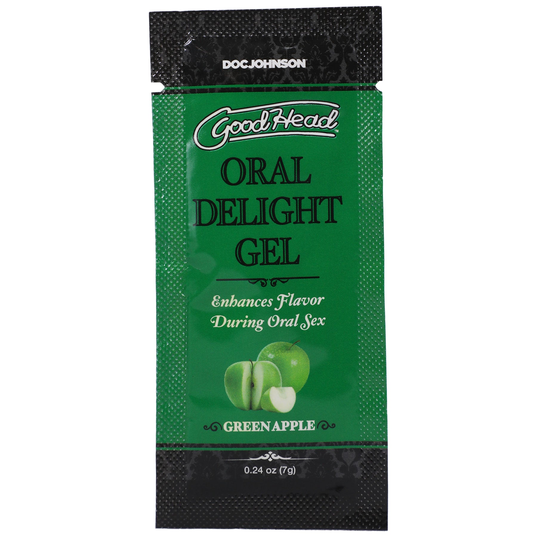 \"Goodhead - Oral Delight Gel - Green Apple - 0.24 Oz DJ1387-36-BU\"