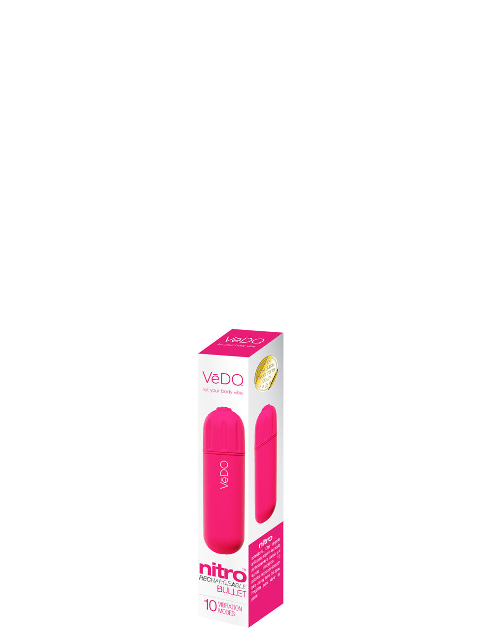Nitro Rechargeable Bullet - Pink