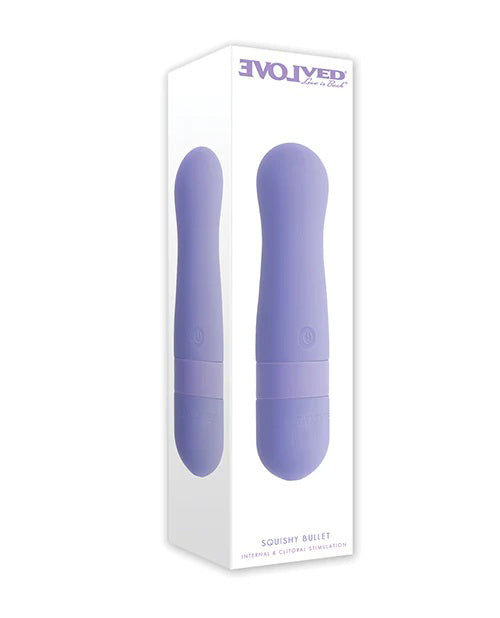 Squishy Bullet Internal and Clitoral Stimulation - Purple