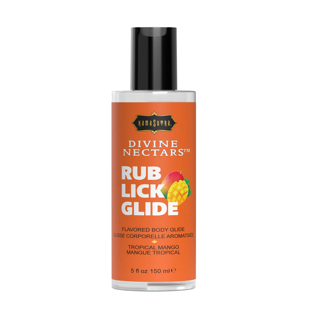 Divine Nectars Flavored Body Glide - Tropical Mango - 5 Fl Oz. 150ml