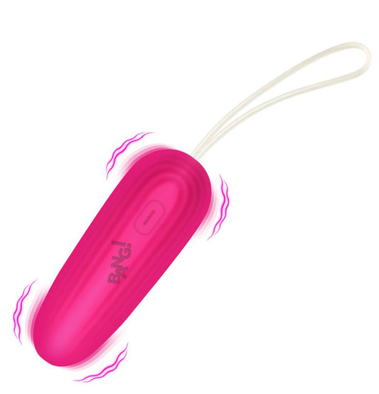 Silicone Vibrating Egg - Pink BNG-AH881
