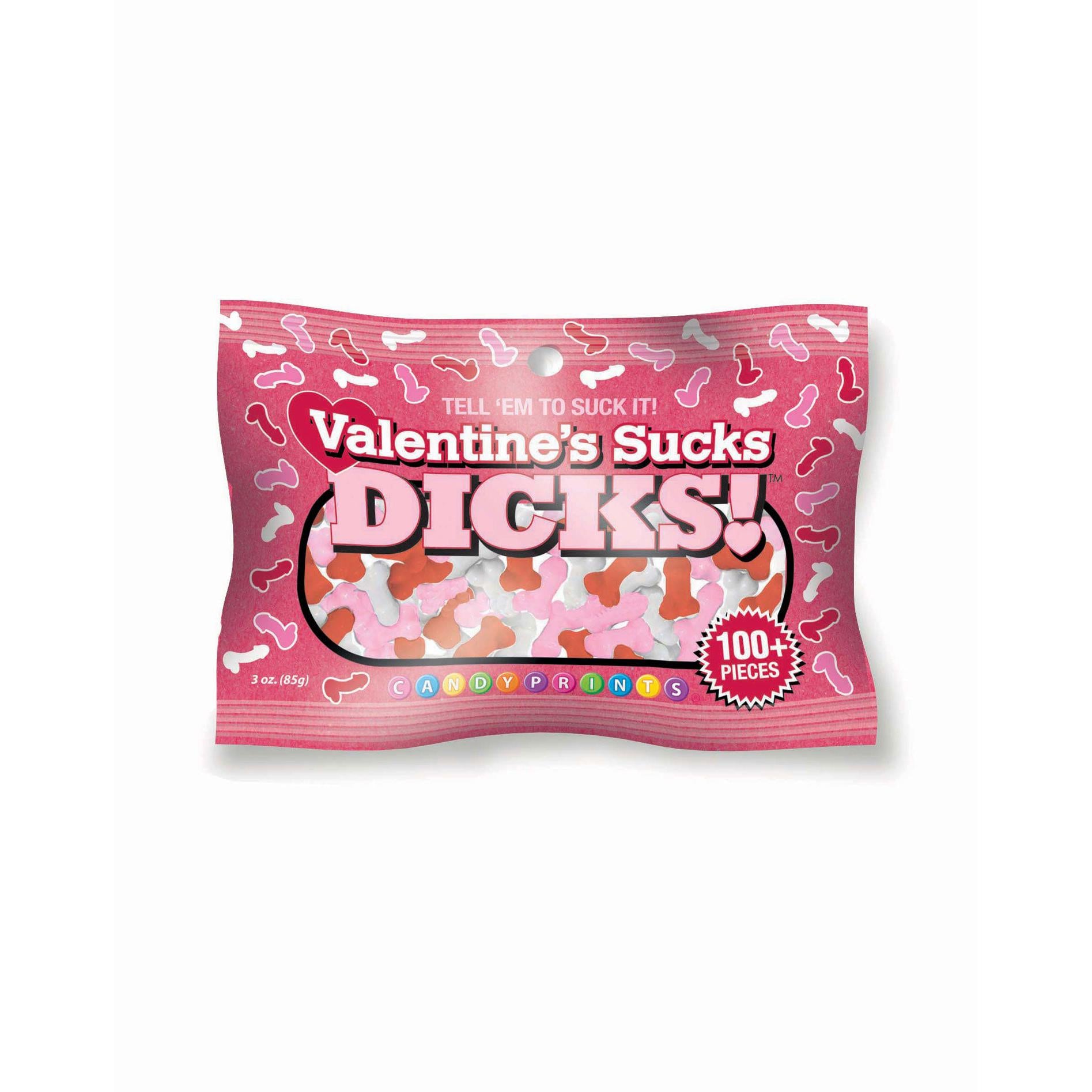 \"Valentines Sucks Dicks Candy 3oz Bag LG-CP1194\"