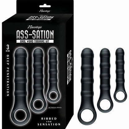 Asssation Anal Wand Training Kit - Black