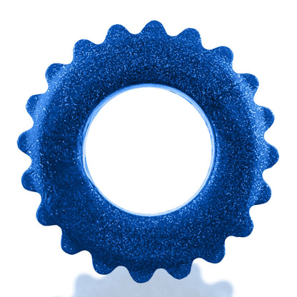 Plushy Single Ring - Blue Fire OX-3207-BLF