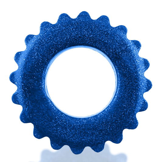 Plushy Single Ring - Blue Fire OX-3207-BLF