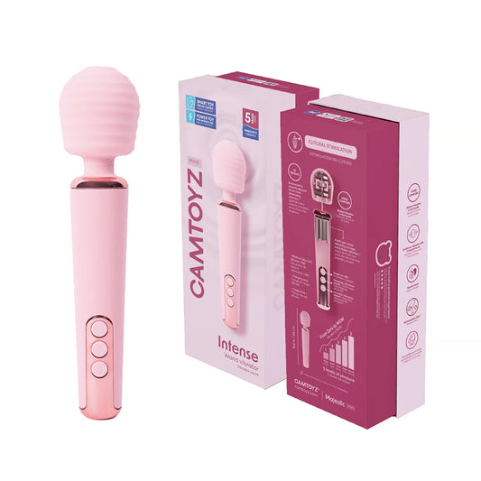 Intense Camtoyz Wand Vibrator With App - Pink CT-JVB-1139I