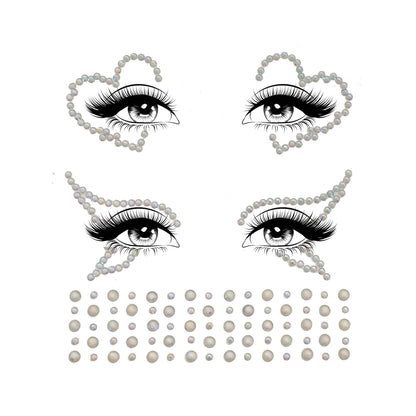 \"Ayla Adhesive Glow in the Dark LA-EYE046\"
