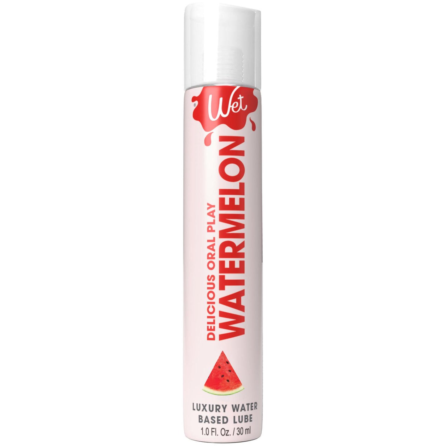 \"Wet Delicious Oral Play - Watermelon - Waterbased Flavored Lubricant 1 Oz WT21530\"