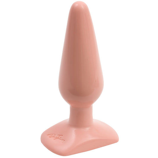 \"Classic Butt Plug Smooth - Medium - White DJ0244-02\"