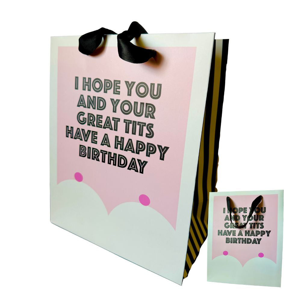 Great Tits Medium Gift Bag KG-BM1002