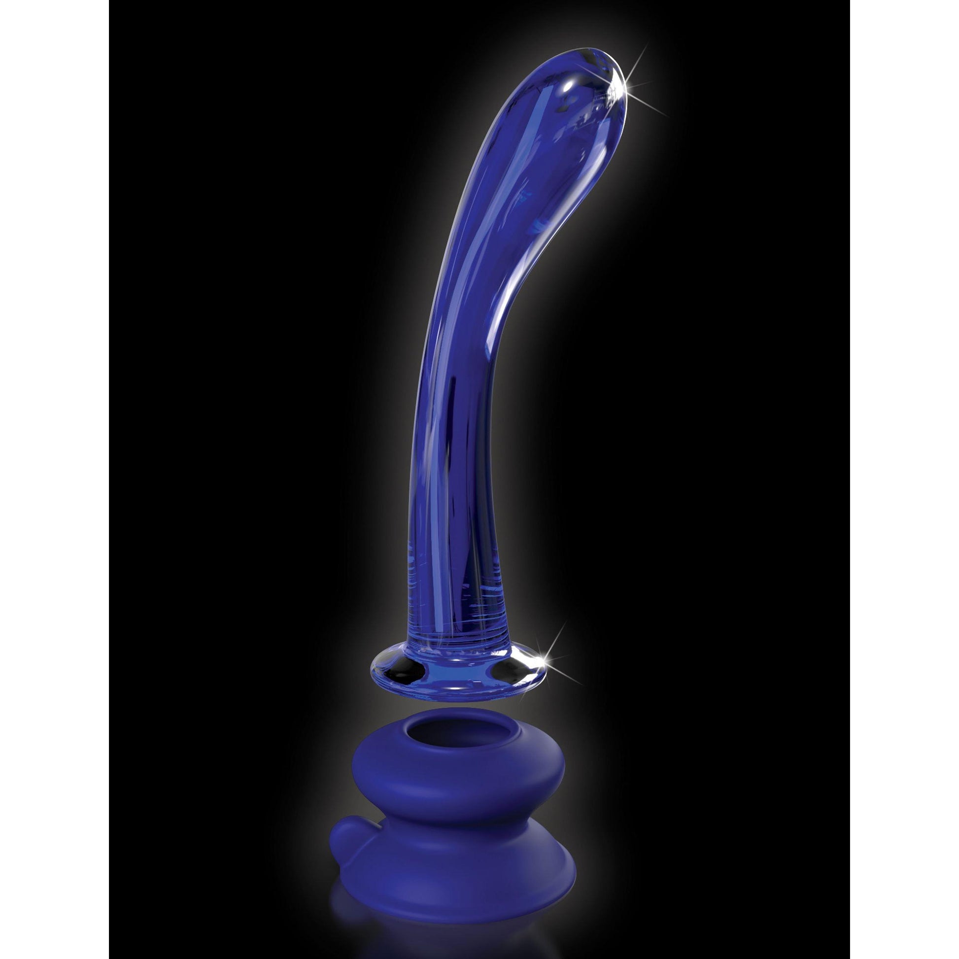 Icicles No. 89 - With Silicone Suction Cup - Blue