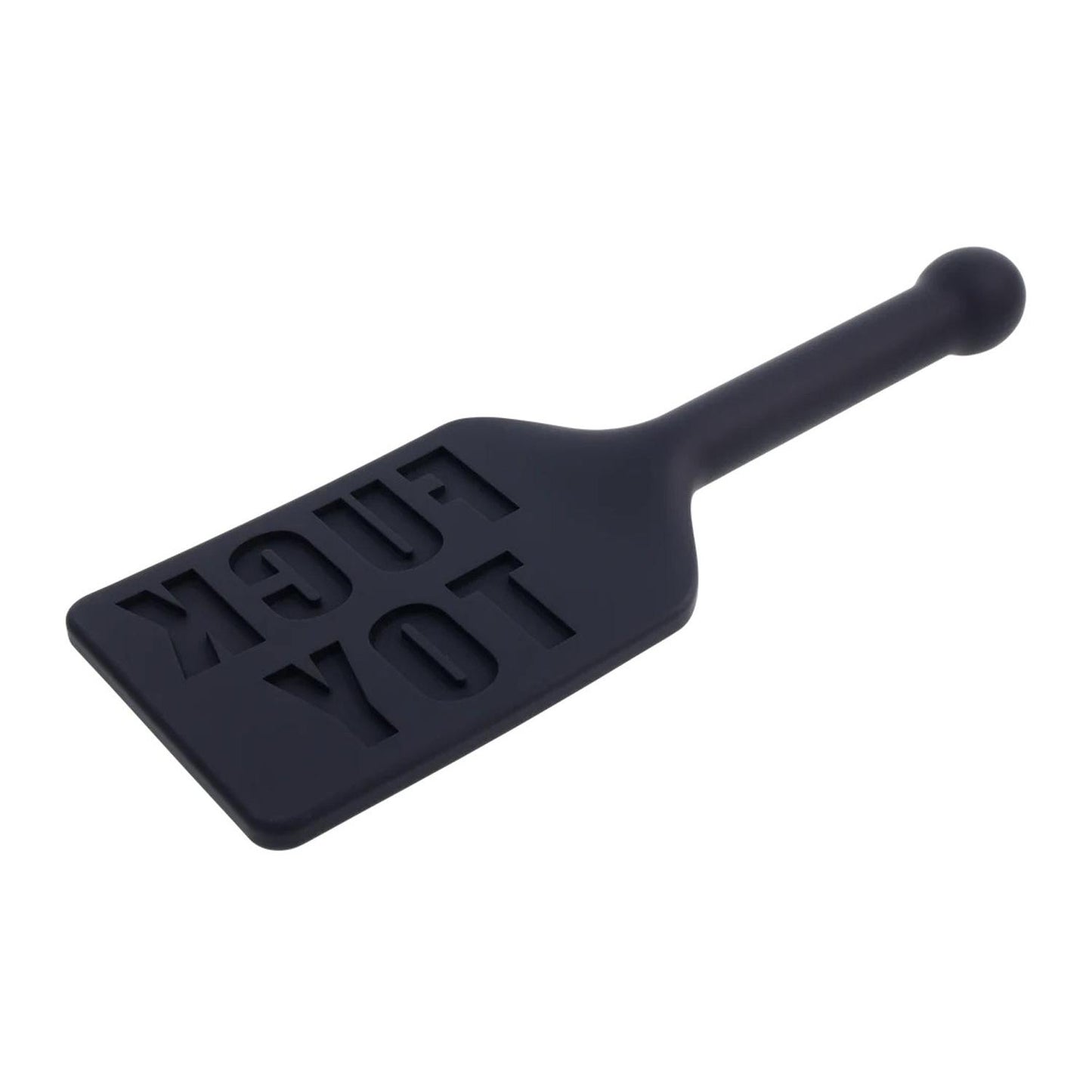 Edge Fuck Toy Silicone Paddle - Black SS98048