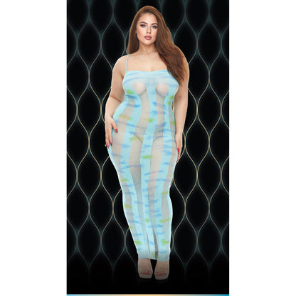Blue Horizon Maxi Dress - Q X-LC134-X