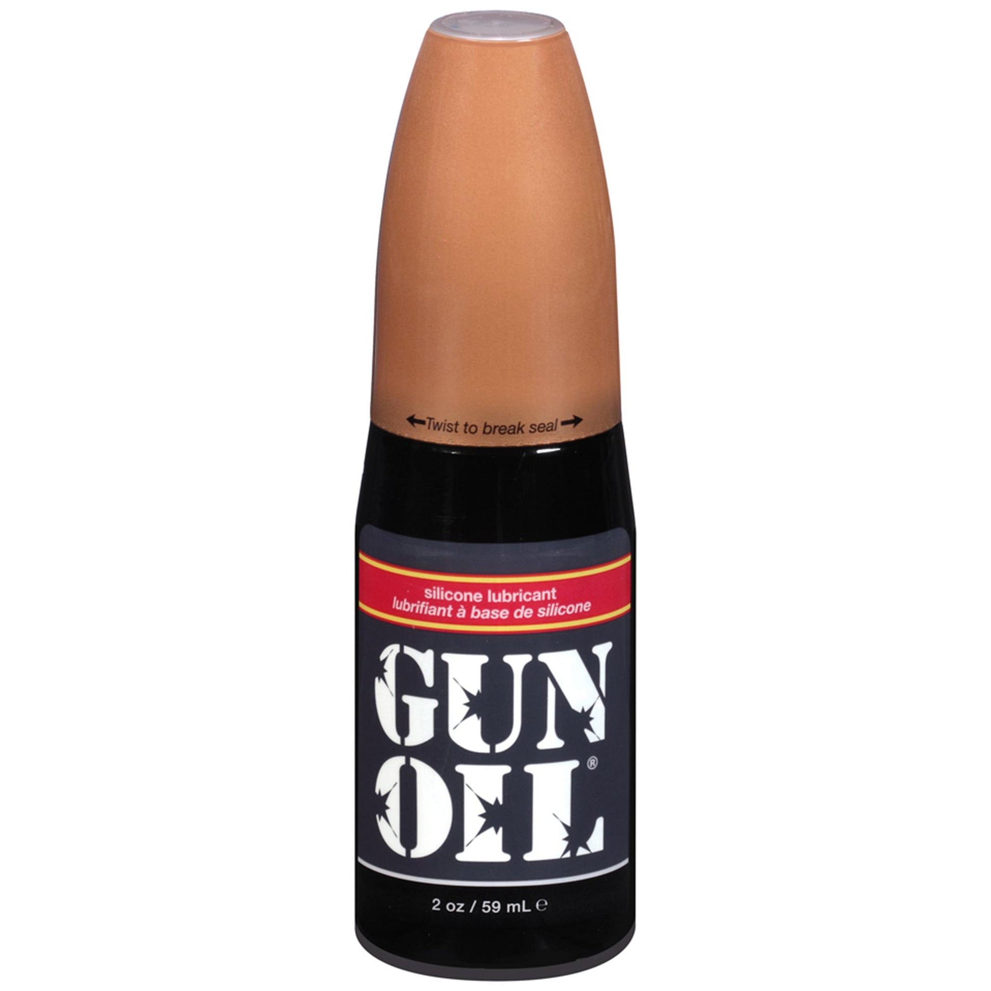 \"Gun Oil Silicone Lubricant - 2 Oz. GO-2\"