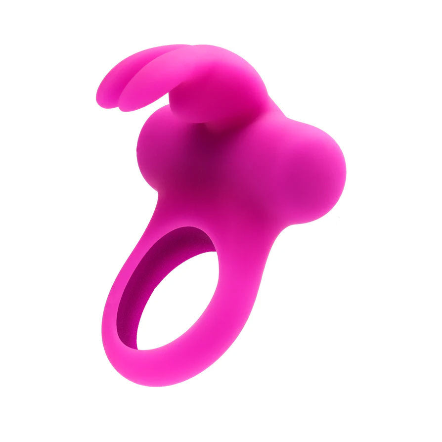 Frisky Bunny Vibrating Ring Perfectly Purple