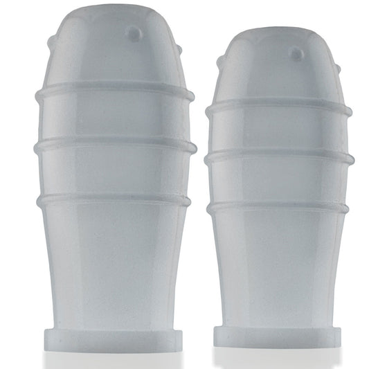 Lankyz Silicone Nipsuckers - Clear Silicone OX-3211-CLR