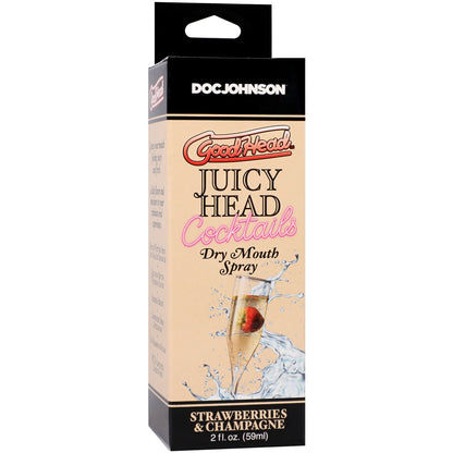 Goodhead - Juicy Head - Cocktails Dry Mouth Spray Strawberries/champagne - 2oz