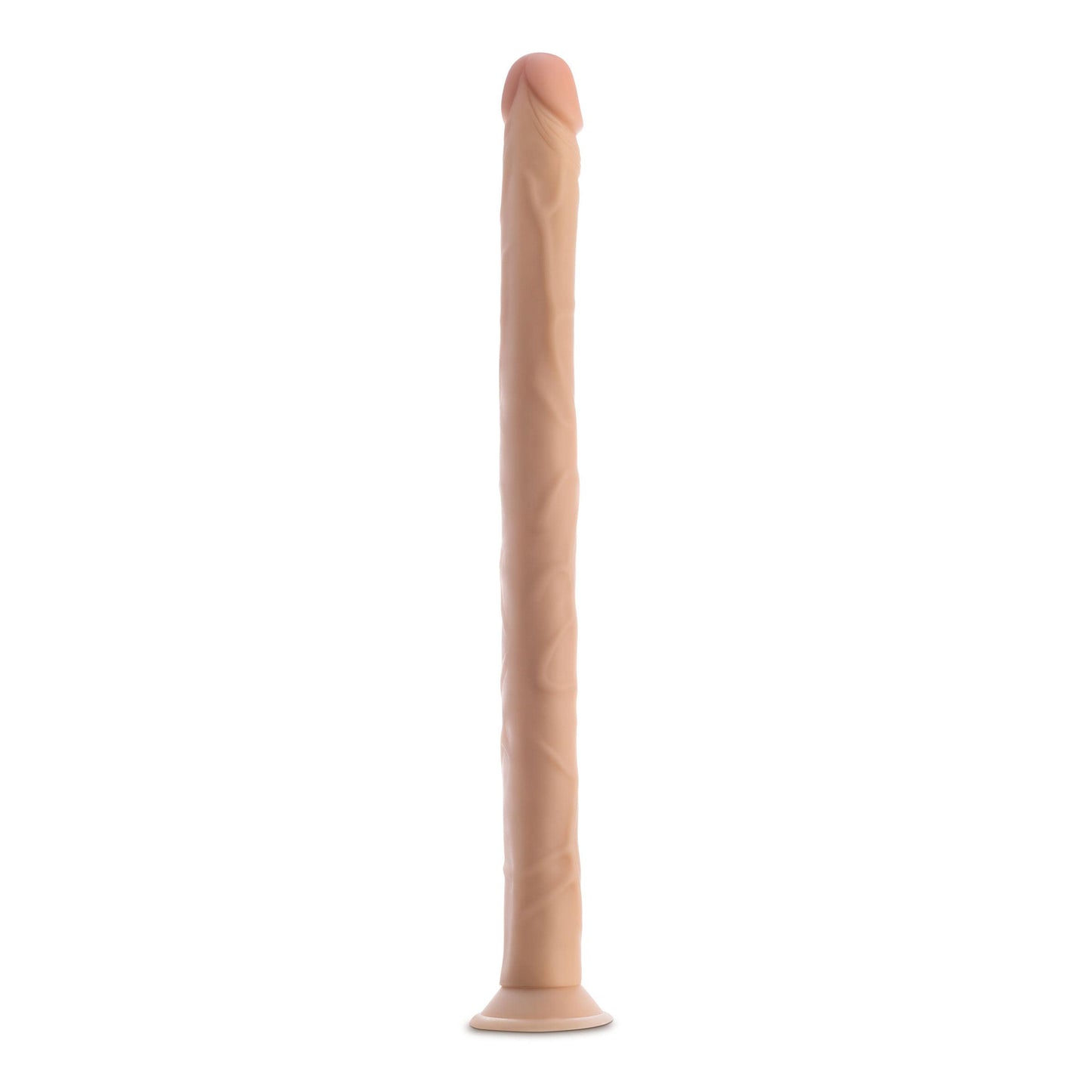 \"Dr. Skin - 19 Inch Dildo - Beige BL-15063\"